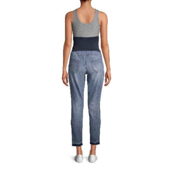 Women’s Maternity Prenatal Leggings & Skinny Denim Jeans Pants 2-Piece Size L - Picture 8 of 12